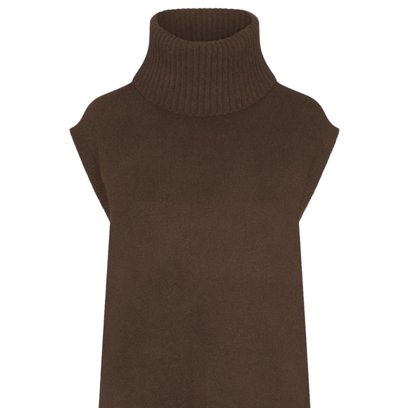 Naked cashmere sleeveless sweater xs Brown - Picture 2 of 6